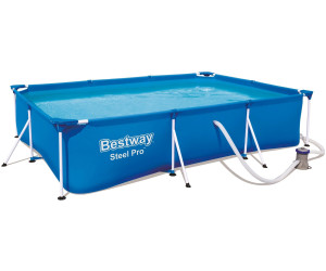 Bestway Steel Pro Frame Pool-Set 300 x 201 x 66 cm mit Filterpumpe (56411)  ab 79,99 € | Preisvergleich bei