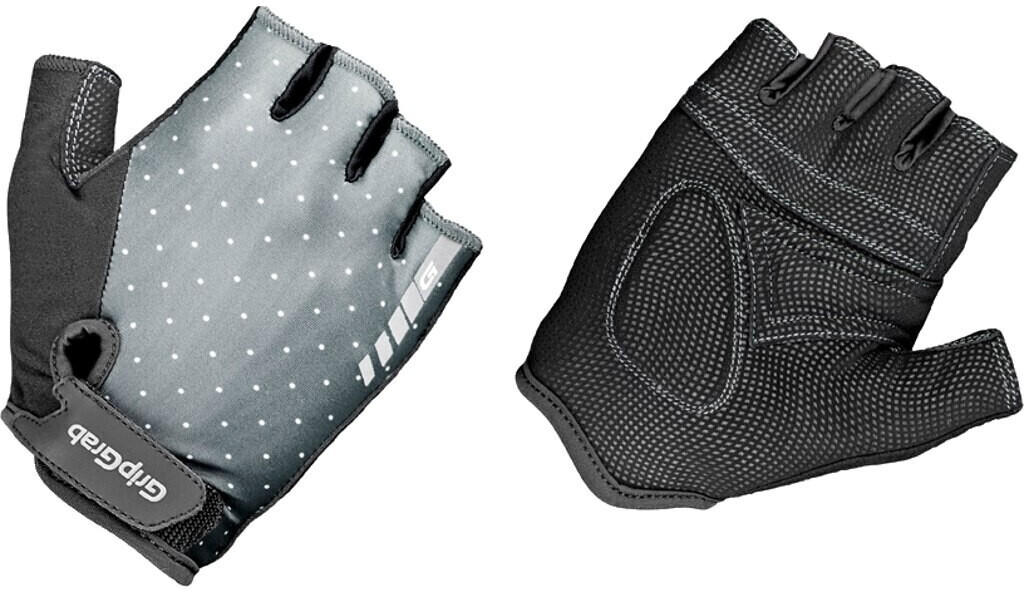 GripGrab Rouleur Padded Short Finger Gloves Women Grey