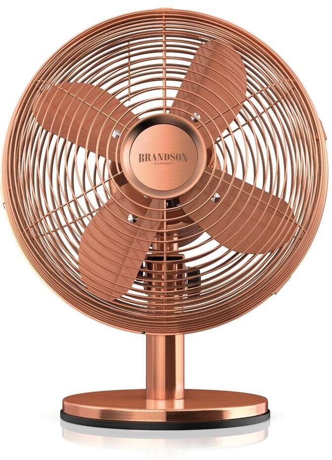 Brandson Retro Tischventilator Kupfer (303057)