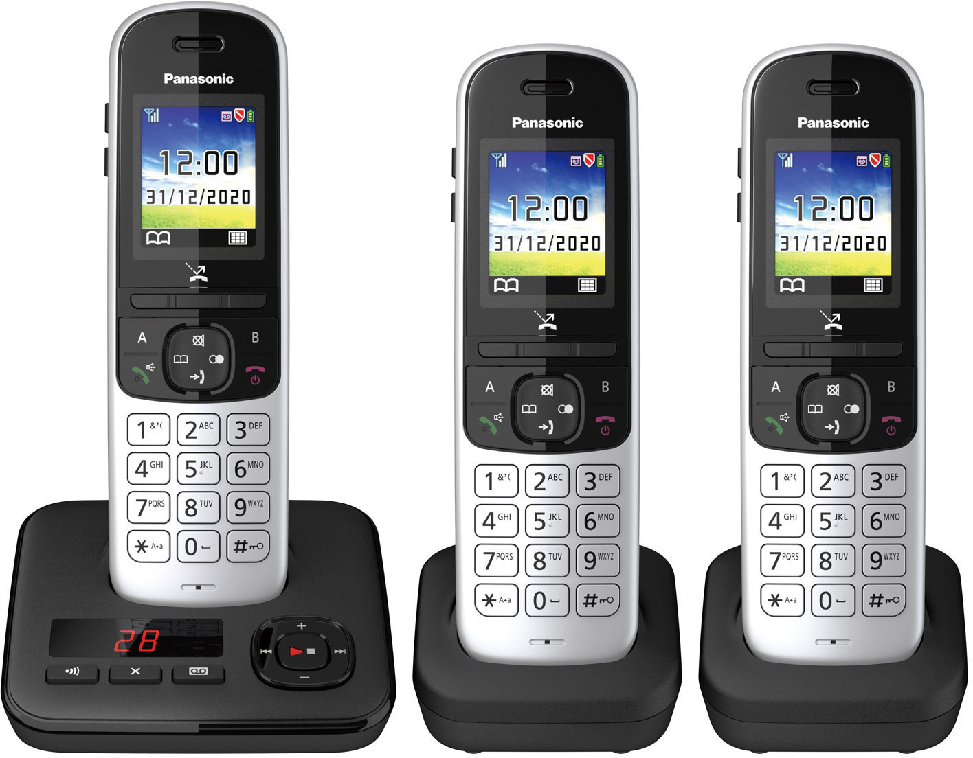 KX-TGH723 bei 87,99 Panasonic ab | € Preisvergleich schwarz