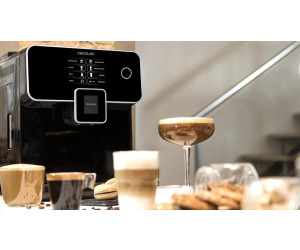 Écran Tactile 6 Modes Personnalisables Technologie avec 19 bars de pression Cecotec Machine à café Méga-Automatique Power Matic-ccino 8000 Touch Série Nera Prépare des Cappuccinos 1400 W. 