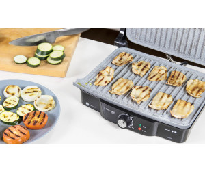 Grill - CECOTEC Rock'nGrill 700, 700 W, 40 cm, Inoxidable
