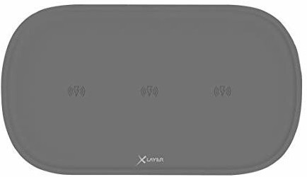 Xlayer Wireless Charging Pad Triple Anthracite