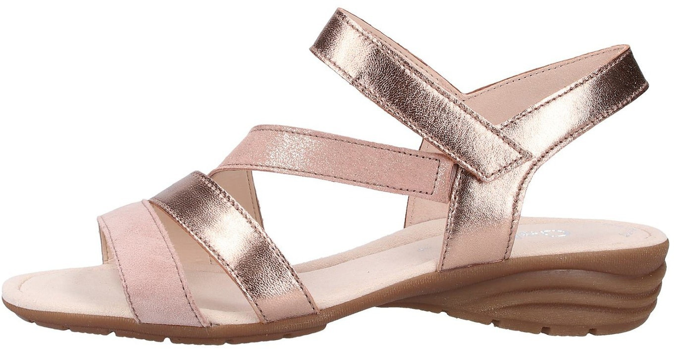 gabor rose gold sandals