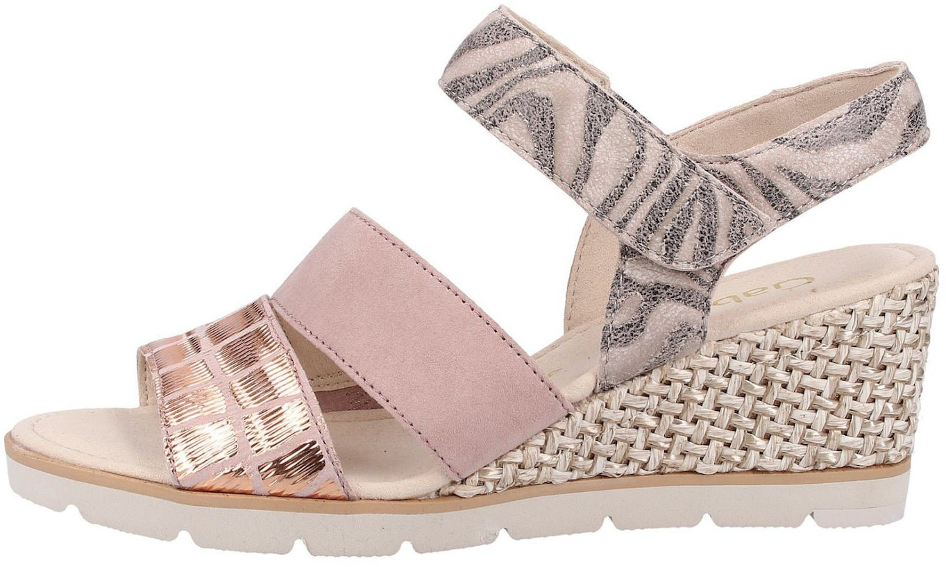 gabor rose gold sandals