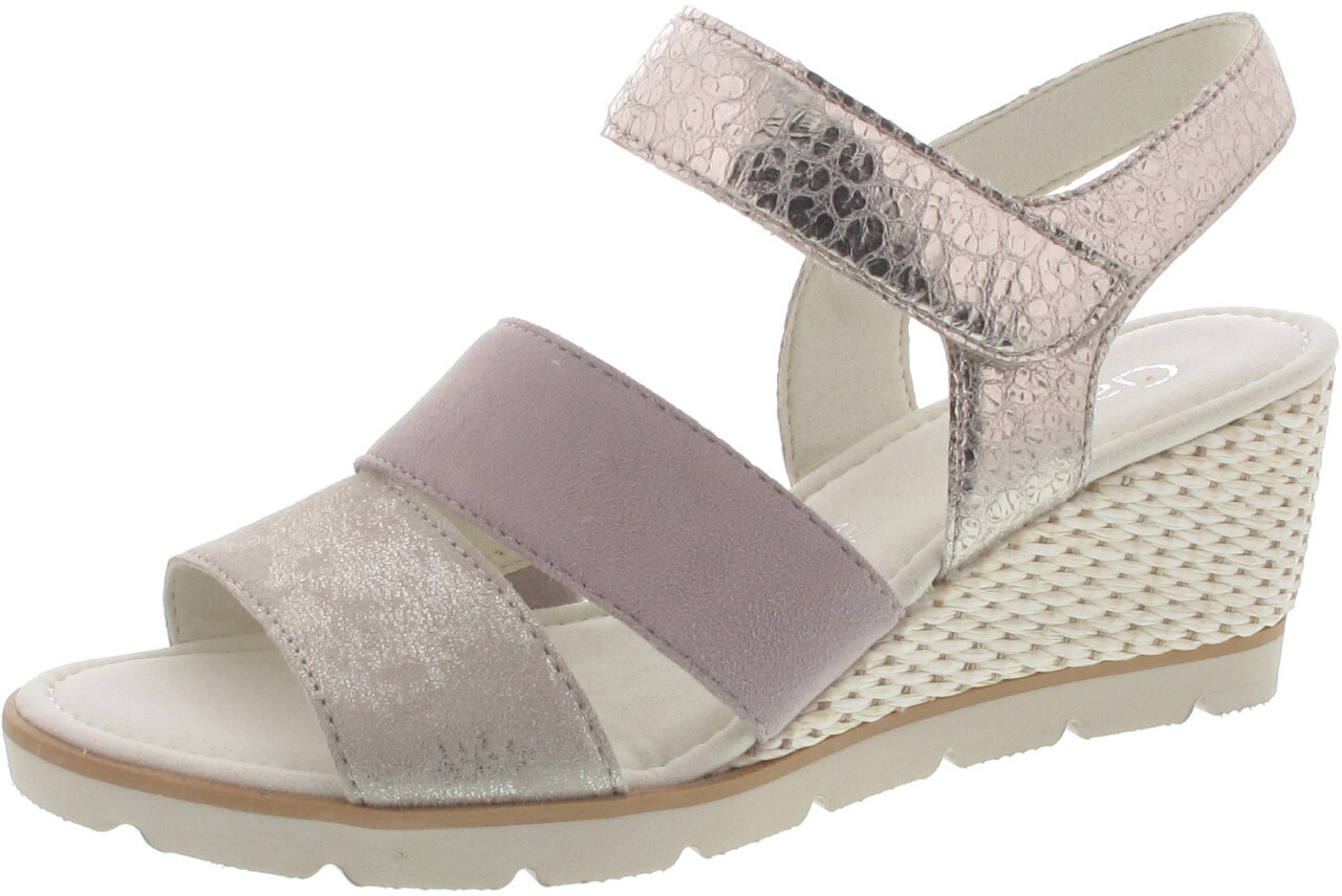 gabor tan wedge sandals
