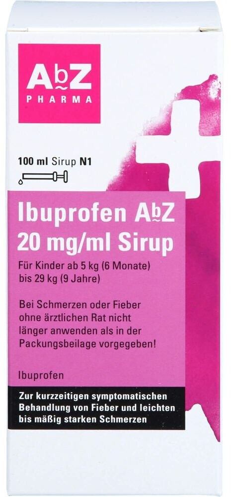 Ibuprofen Abz Sirup (100ml) ab € 1,73 | Preisvergleich bei idealo.at