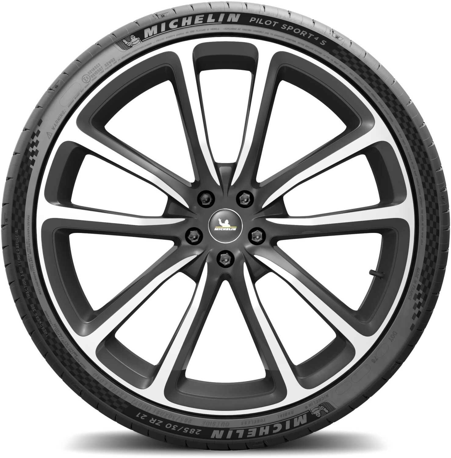 Pneu Été Michelin Pilot Sport 4 S – 285/30 R21 100Y XL – Haute Performance Pour Voitures Sportives Et Berlines