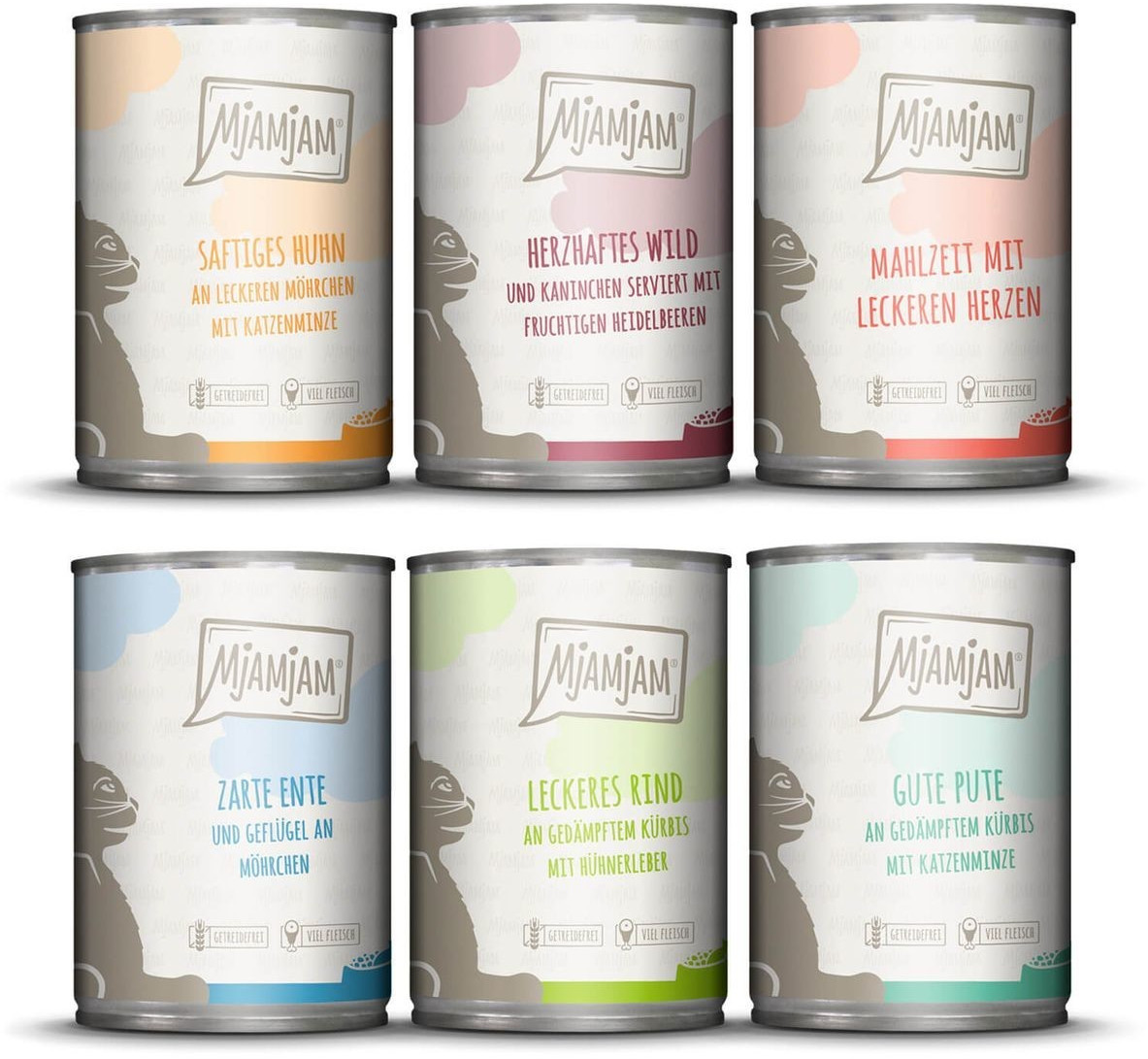 Mjamjam Mixed Pack III 6x400g
