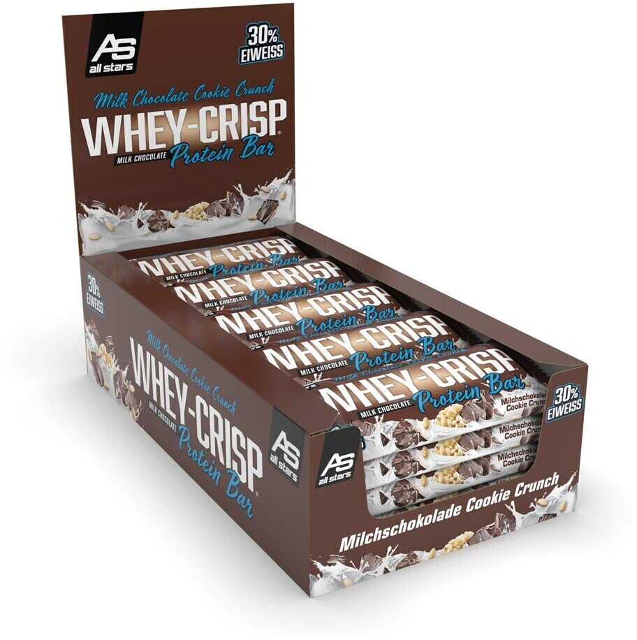 All Stars Whey-Crisp Bar 25 x 50 g Chocolate