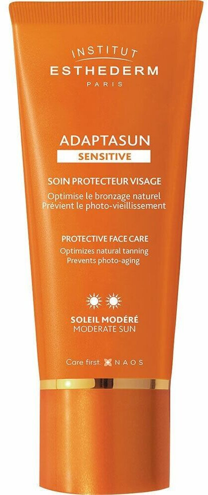 Institut Esthederm Adaptasun Sensitive Crème Visage Soleil Modéré Soleil Modéré 50 ml