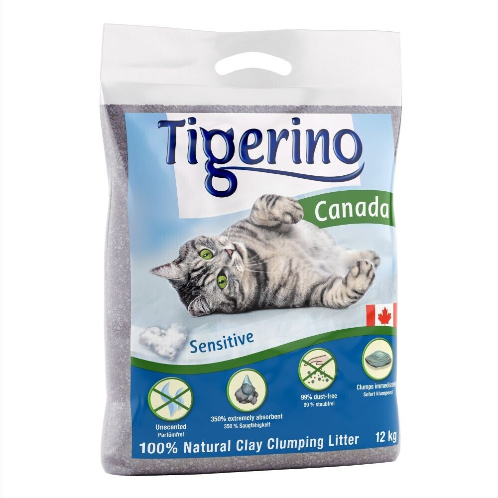 Tigerino Cat Litter Canada Sensitive 12kg