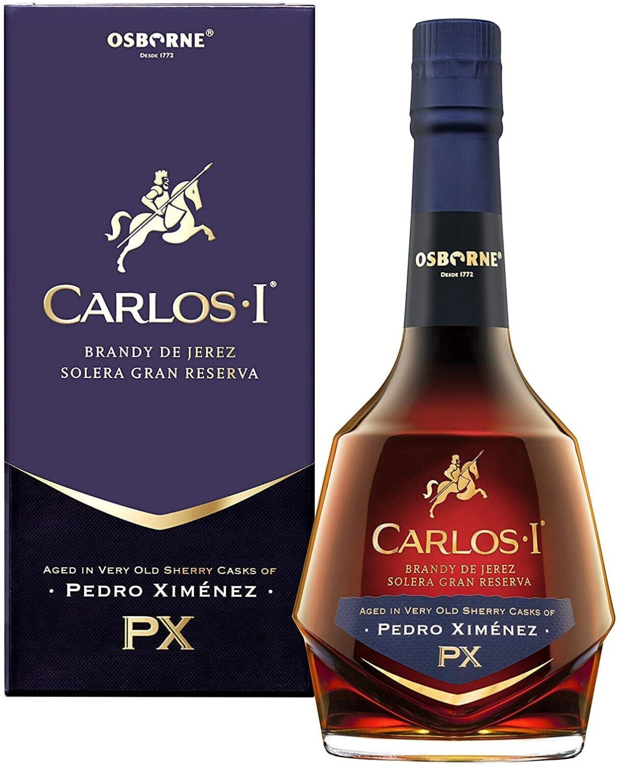 Osborne Solera Gran Reserva Pedro XIMÉNEZ PX 0,7l ab 30,95 € |  Preisvergleich bei | Weinbrände