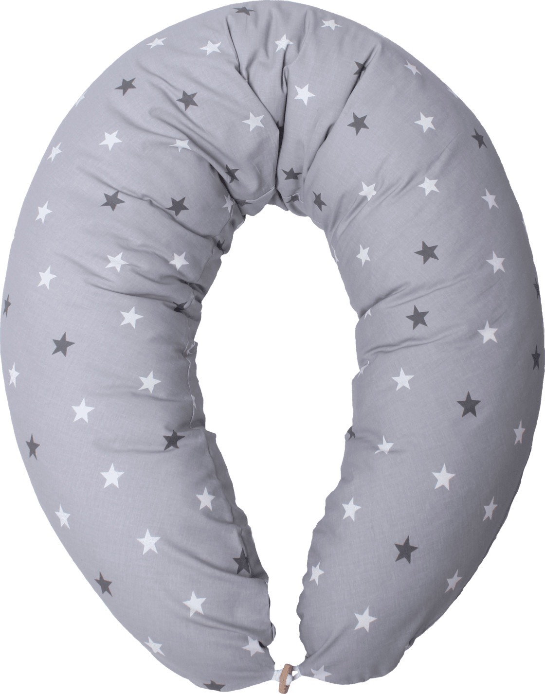 HOBEA-Germany Breastfeeding Pillow - Stars Grey