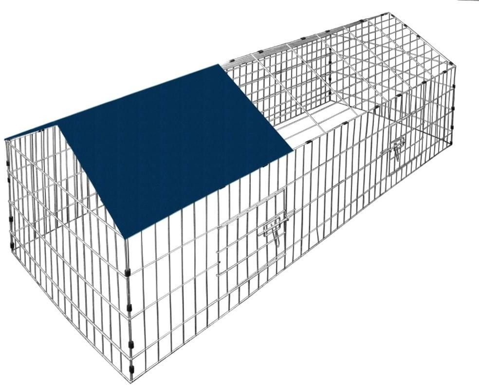 Deuba Enclos pour petits animaux 180 x 75 cm