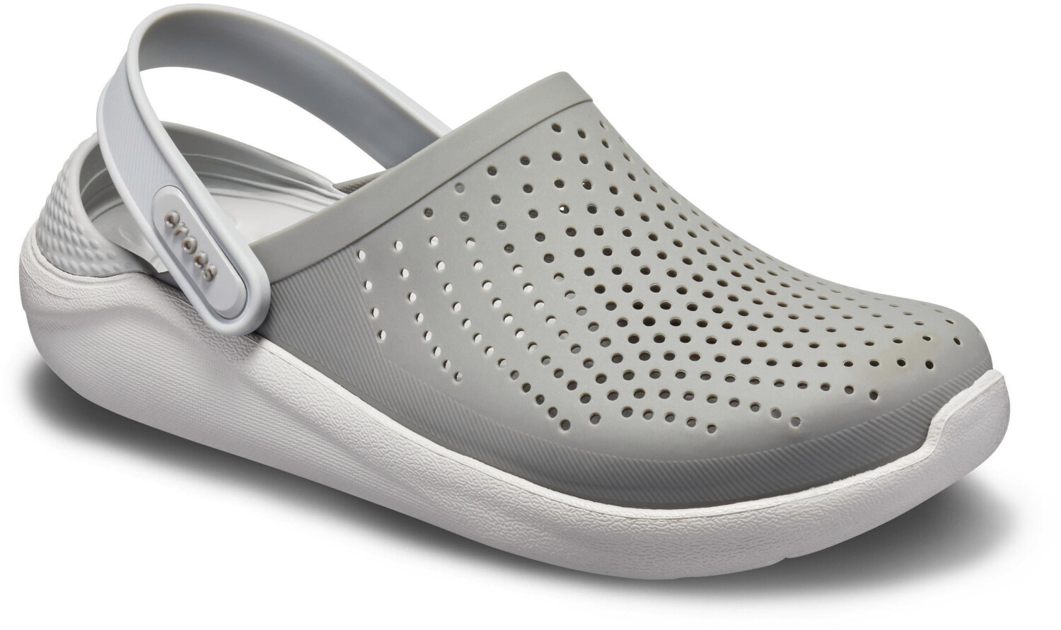 Buy Crocs LiteRide Clog Smoke/Pearl White from £32.16 (Today) – Best ...