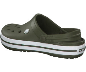 Crocs Crocband army green white au meilleur prix sur idealo