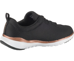 Skechers flex appeal 3.0 black hot pink top