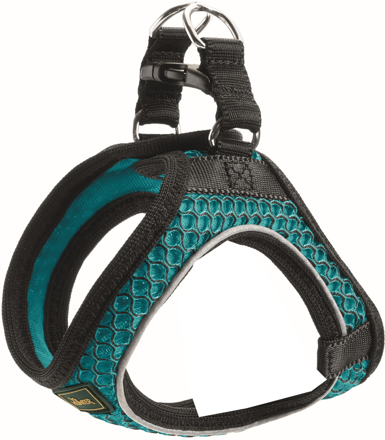 Photos - Collar / Harnesses Hunter Harness Hilo Comfort Turquoise XXS 