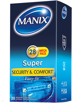 Manix Super (28 préservatifs)