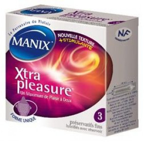 Manix Xtra Pleasure (3 préservatifs)