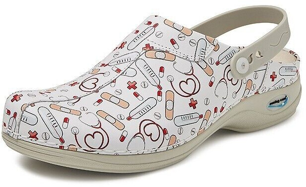 Gevavi Wash&Go Clog Open hospital white