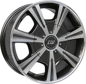 Borbet CH (7.5x17) mistral anthracite polished