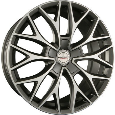 Borbet DY (8.5x20) dark grey polished matt