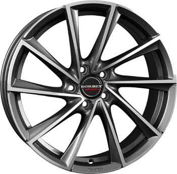 Borbet VTX (6.5x20) graphite polished