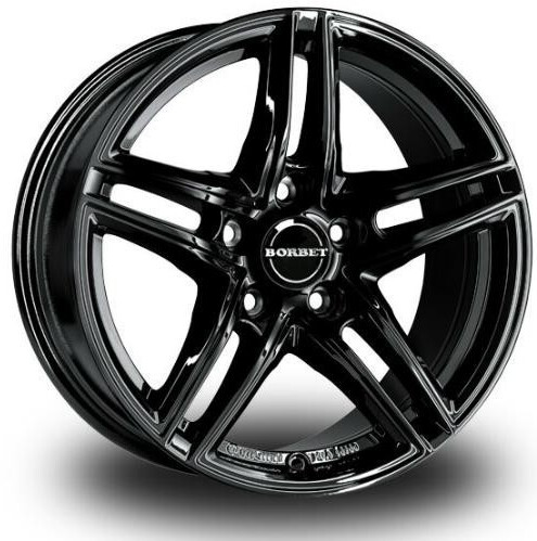 Borbet XR (6.5x16) black glossy