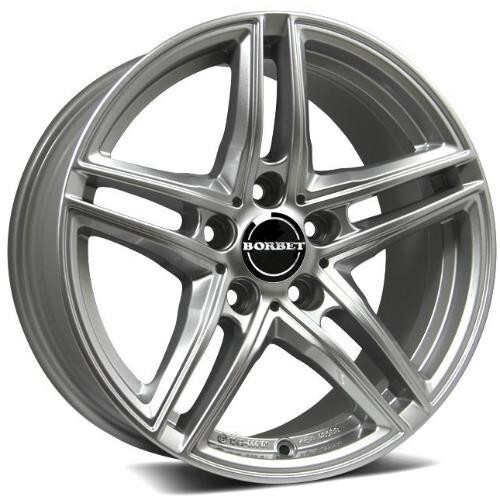 Borbet XR (6.5x16) brilliant silver