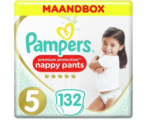 Pampers Couches culottes Premium Protection Pants taille 7 17 kg+ pack  mensuel 1x123 pièces