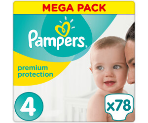 PAMPERS Premium-protection couches taille 4 (9-14kg) 39 couches