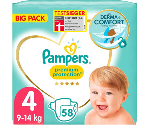 9-14 kg 74 couches. Pampers Premium Protection Taille 4 