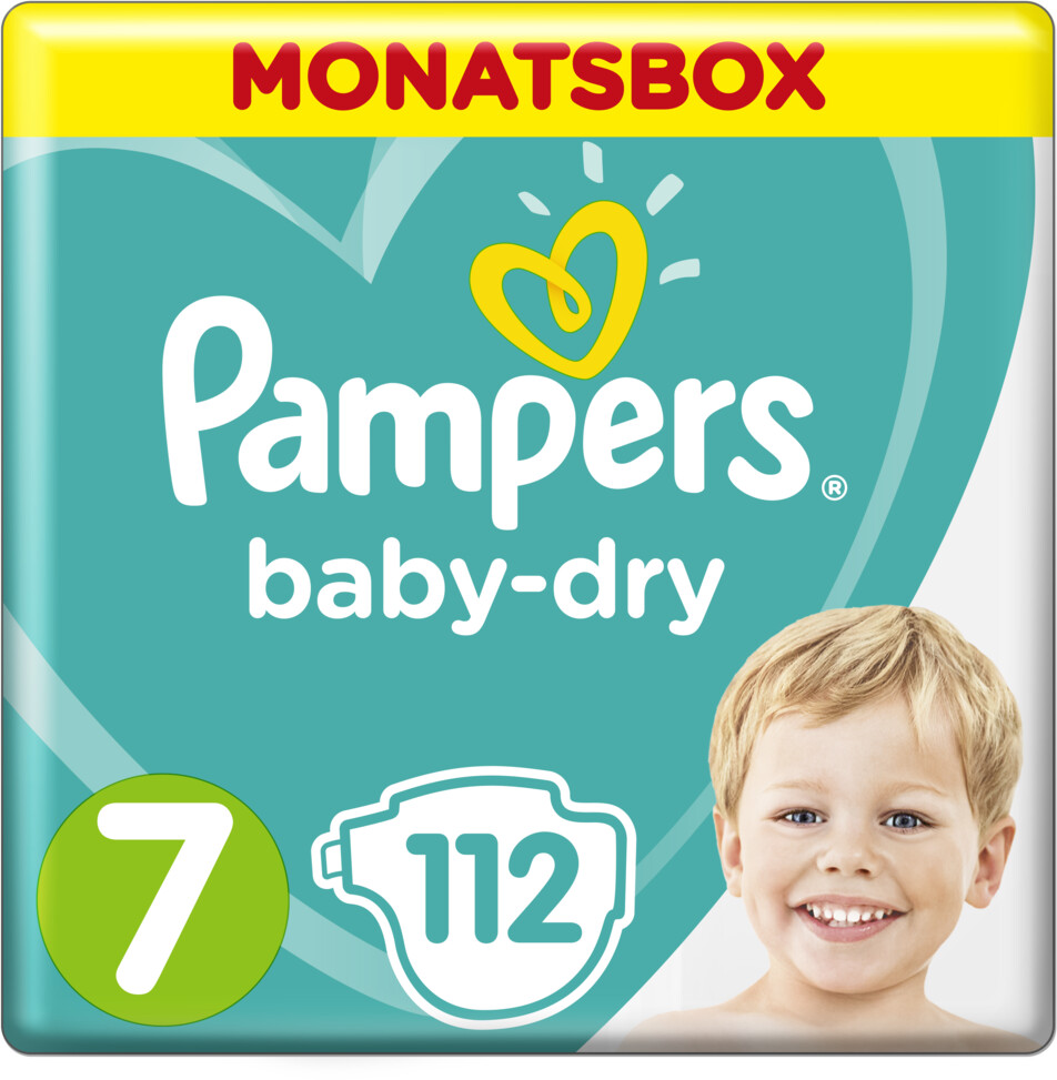 Pampers Baby-Dry Size 7 Nappies (30 x 15kg) - Compare Prices & Where To Buy  