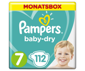Pampers Baby Dry Size 7 (15+ kg) au meilleur prix sur