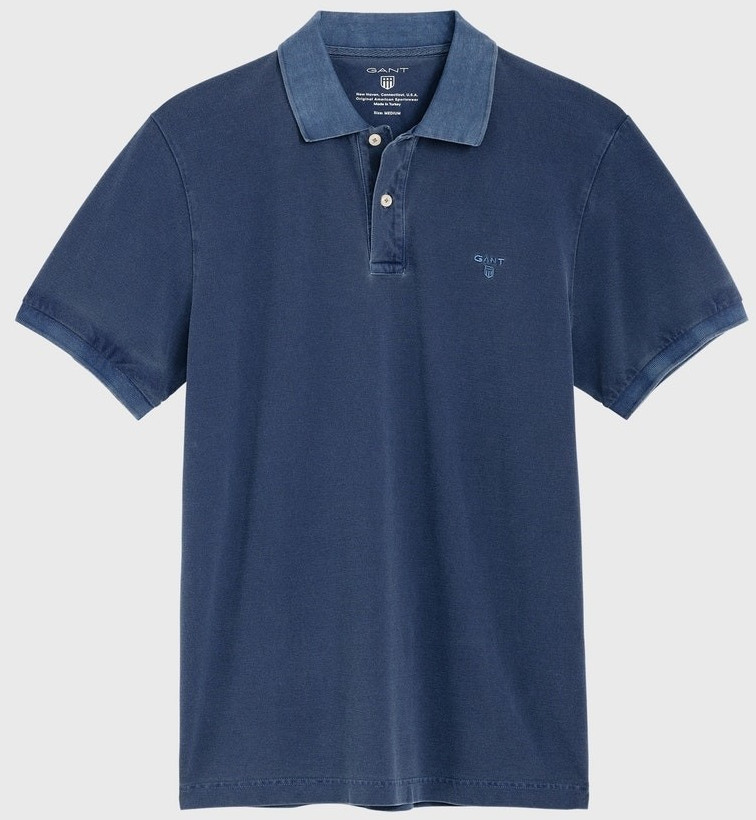 GANT Sunbleached Piqué Poloshirt (2052028) persian blue