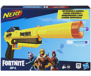 Nerf SP-L Blaster Mit Abnehmbarem Lauf 6 Fortnite Elite Darts Kinder Spielzeug