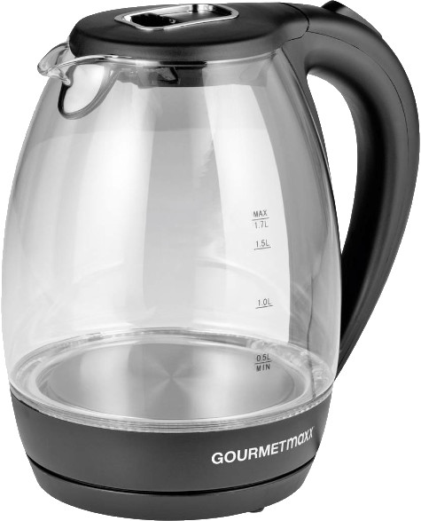 GOURMETmaxx Glass kettle 1,7L 07971