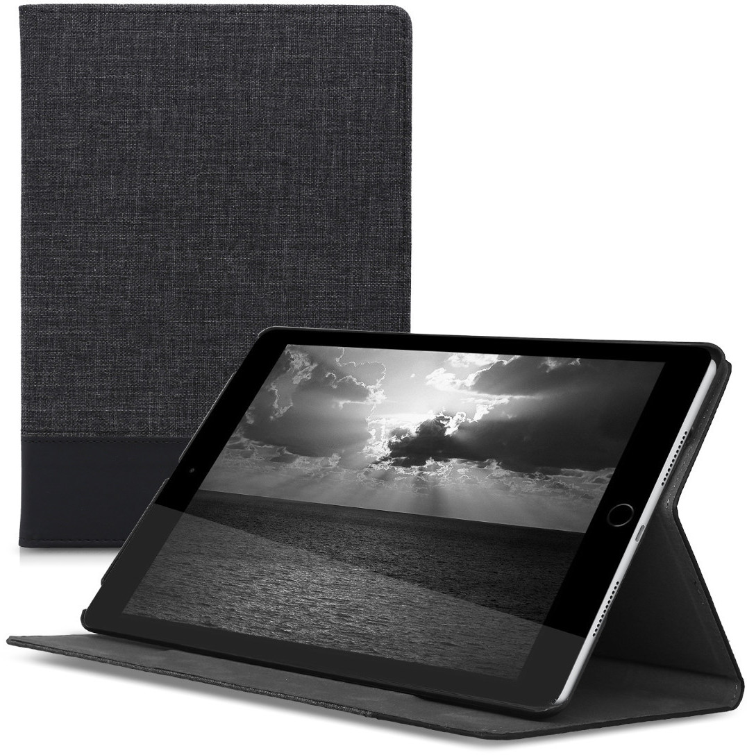 kwmobile Case iPad 9.7 (2018) darkgrey/black