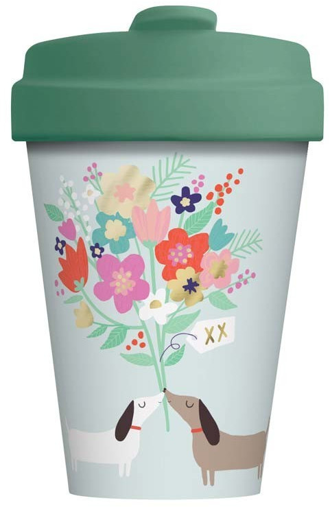 Chic.mic BambooCup Travel Mug 400 ml Lovely Doggies BCP296