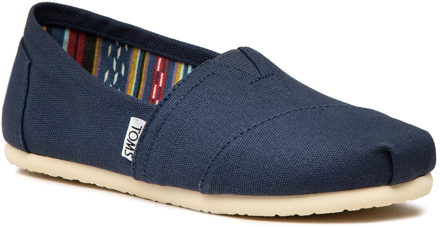 Navy washed canvas women's classics sale