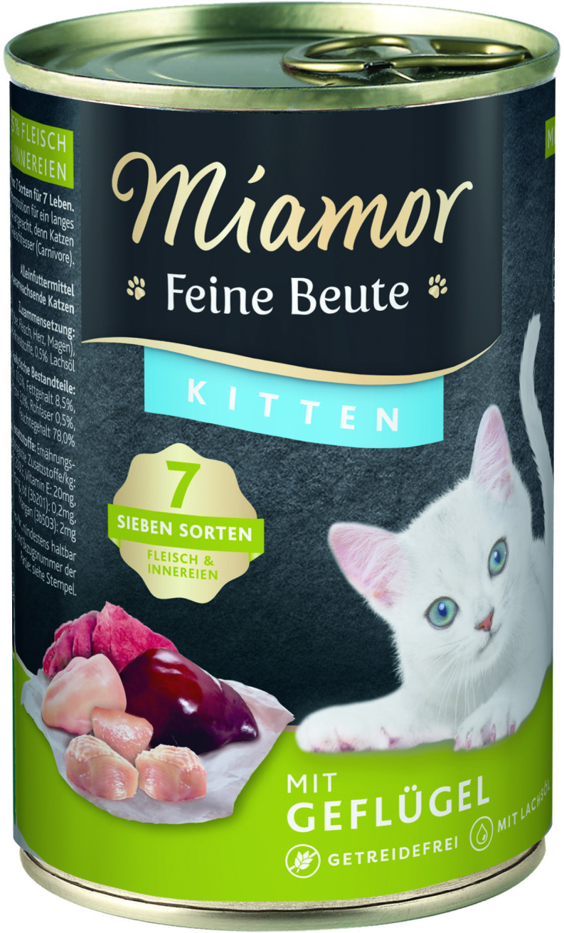 Miamor Fine Prey Kitten Poultry 400g