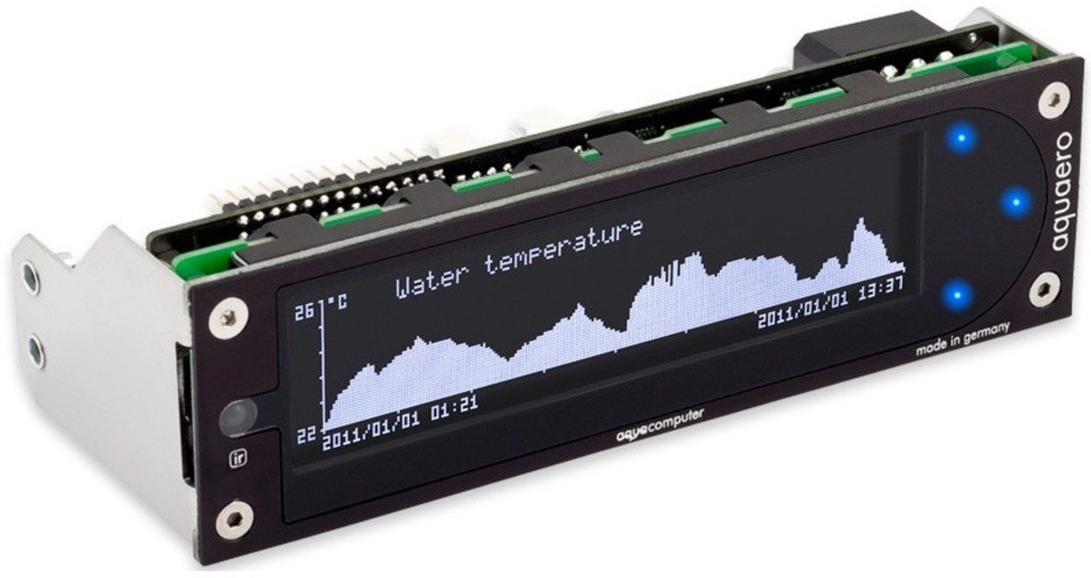 Aqua-Computer Aquaero 6 XT noir/bleu LED