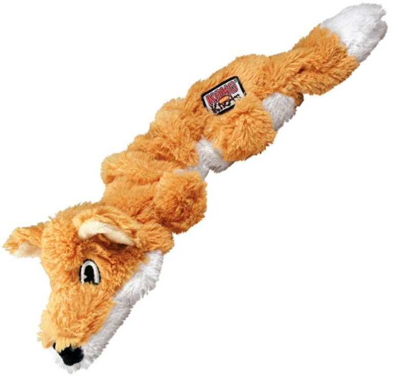 Kong Scruntch Knots Fox S/M orange