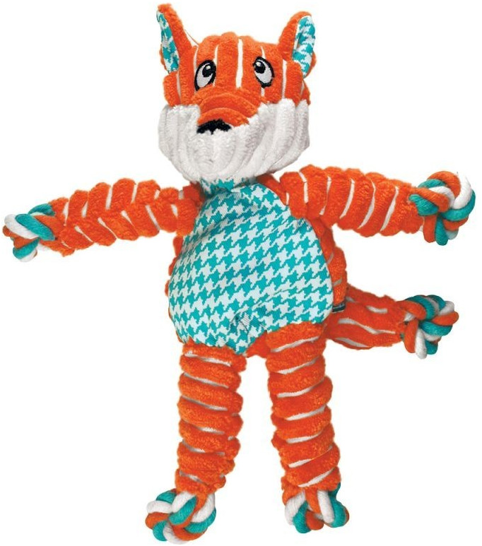 Kong Floppy Knots Fox S/M orange