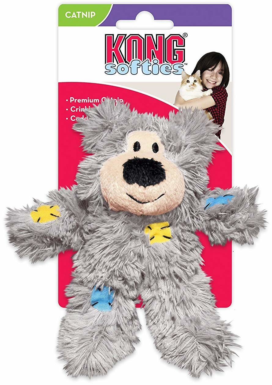 Kong Softies Patchwork Bear