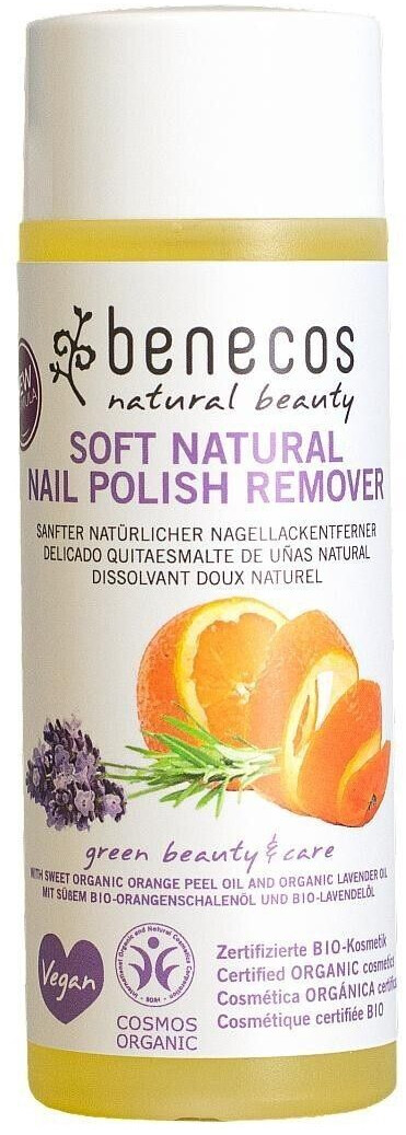 Benecos Dissolvant naturel pour vernis à ongles (125 ml)