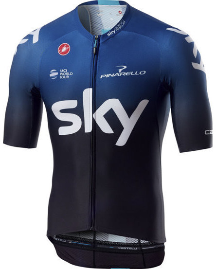 Castelli Team Sky Aero Race 6.0 (2019) Black/Blue