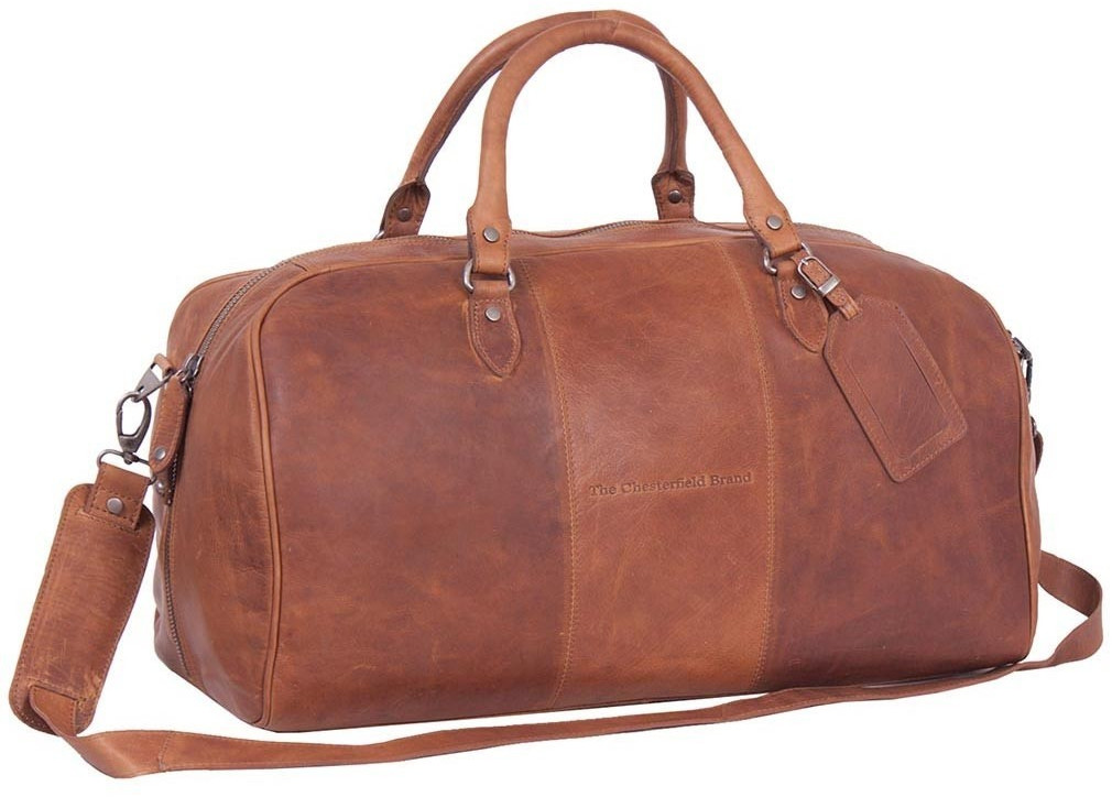 The Chesterfield Brand Weekend Bag William Cognac